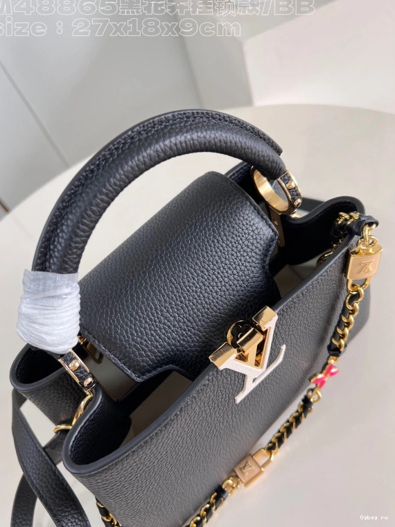 BB-27*18*9CM CAPUCINES VUITTON LOUIS 0724